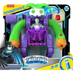 Kids Fisher-Price Super Heroes|Gift For Kids*Fisher Price - Imaginext Dc Super Friends the Joker Battling Robot