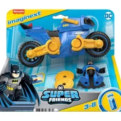 Kids Fisher-Price Super Heroes|Toys For 2 Year Old*Fisher Price - Imaginext DC Super Friends Batman Toy Poseable Figure & Transforming Batcycle
