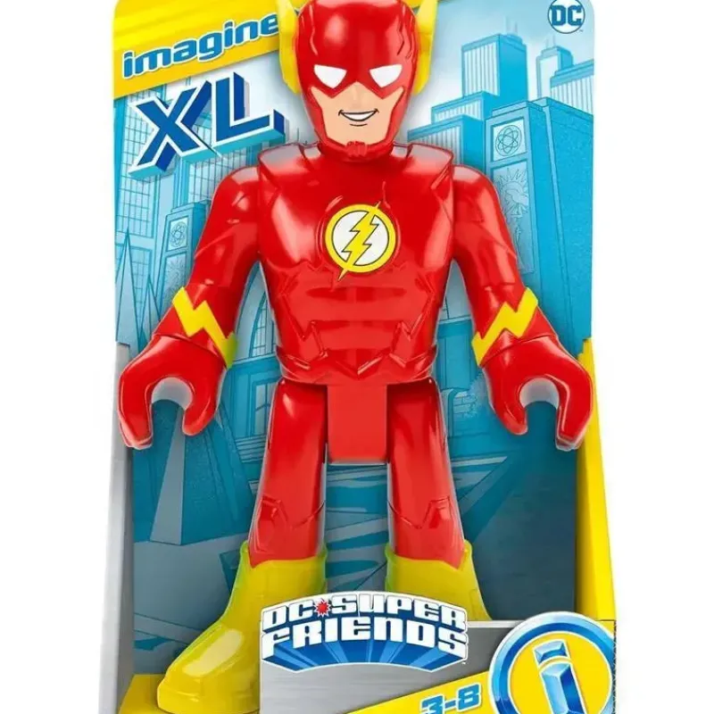 Kids Fisher-Price Super Heroes|Toys For 3 Year Old*Fisher Price - Imaginext DC Super Friends The Flash Xl 10-Inch Poseable Figure