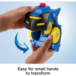 Fisher-Price Super Heroes*Fisher Price - Imaginext DC Super Friends Batman Toys Head Shifters Figure & Batmobile Vehicle Set