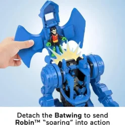 Kids Fisher-Price Super Heroes|Toys For 3 Year Old*Fisher Price - ?Imaginext DC Super Friends Batman Playset, Robo Command Center with Batman & Robin Figures