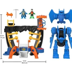 Kids Fisher-Price Super Heroes|Toys For 3 Year Old*Fisher Price - ?Imaginext DC Super Friends Batman Playset, Robo Command Center with Batman & Robin Figures
