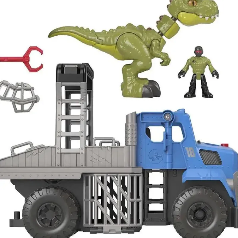 Kids Fisher-Price Gift For Kids*Fisher Price - Imaginext Jurassic World Dominion Break Out Dino Hauler Vehicle