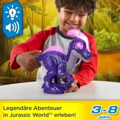 Kids Fisher-Price Toys For 2 Year Old|Gift For Kids*Fisher Price - Imaginext Jurassic World Dinosaur Toy Deluxe Parasaurolophus XL Dino 10-Inch