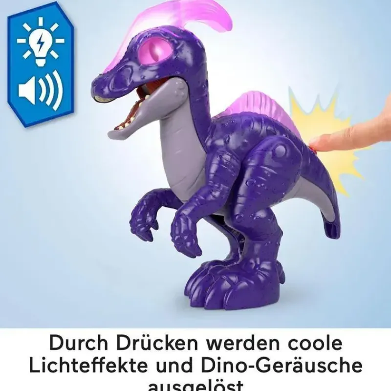 Kids Fisher-Price Toys For 2 Year Old|Gift For Kids*Fisher Price - Imaginext Jurassic World Dinosaur Toy Deluxe Parasaurolophus XL Dino 10-Inch