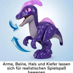 Kids Fisher-Price Toys For 2 Year Old|Gift For Kids*Fisher Price - Imaginext Jurassic World Dinosaur Toy Deluxe Parasaurolophus XL Dino 10-Inch