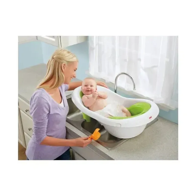 Fisher-Price Bath Tubs & Seats*Fisher Price - 4-In-1 Sling 'N Seat Baby Bath Tub