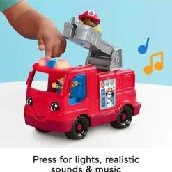Fisher-Price Cars|Cars, Trucks & Trains*Fisher Price - Large Vehicle Fire Truck