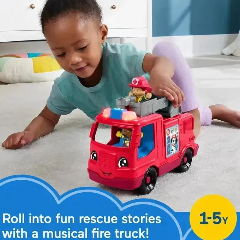 Fisher-Price Cars|Cars, Trucks & Trains*Fisher Price - Large Vehicle Fire Truck