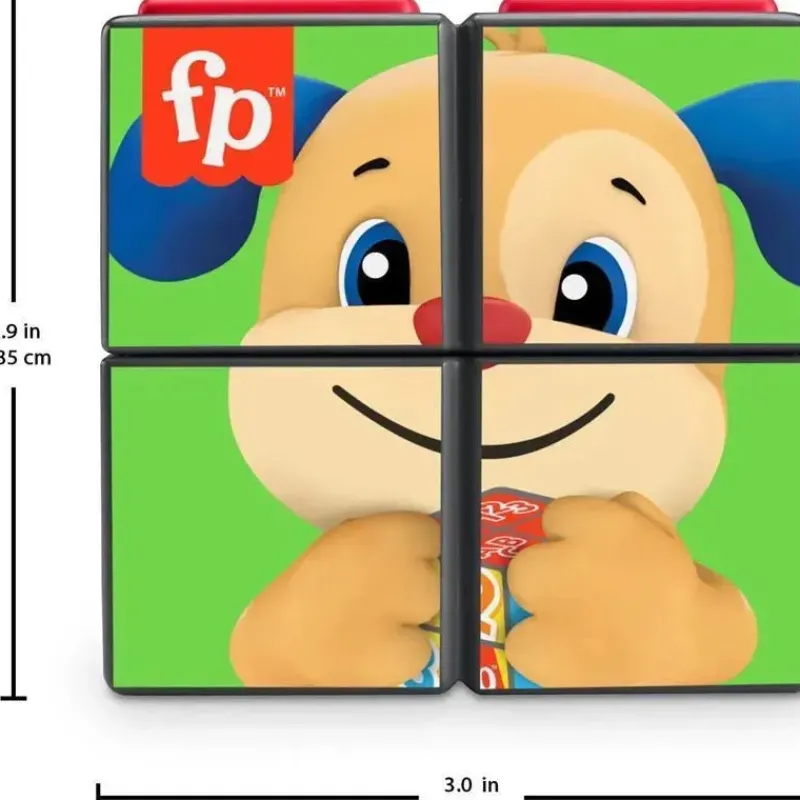Fisher-Price Toys For 0-12 Months*Fisher Price - Laugh & Learn Baby Learning Toy Puppy's Activity Cube with Lights Music