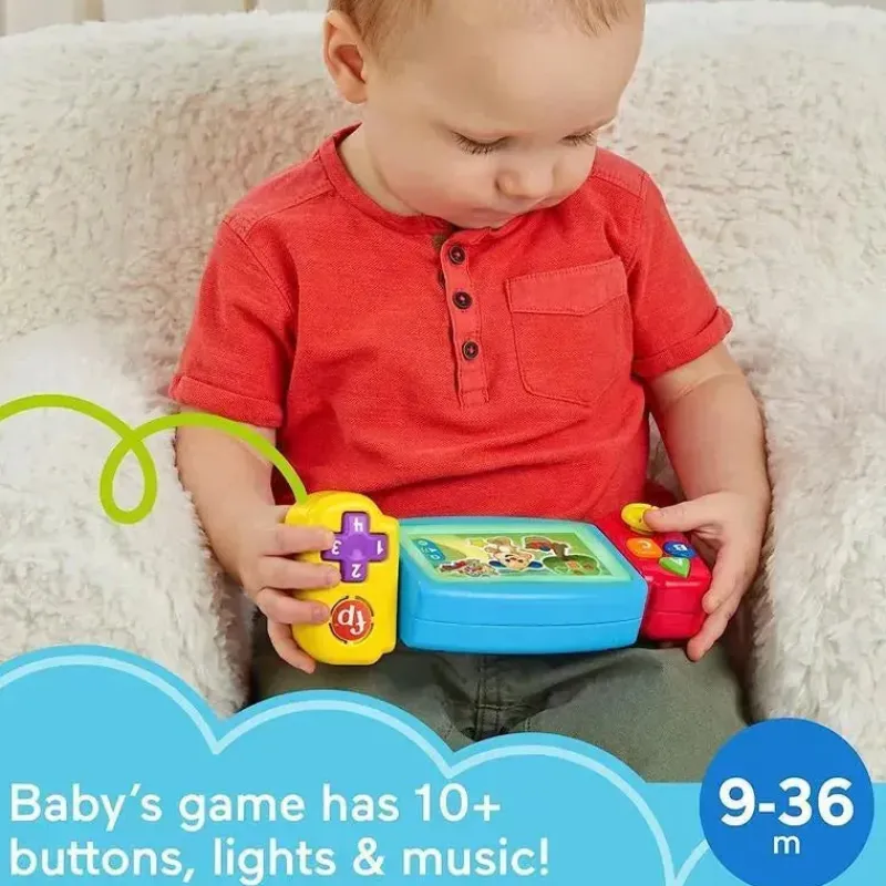 Fisher-Price Toys For 0-12 Months*Fisher Price - Laugh & Learn Baby & Toddler Toy Twist & Learn Gamer Pretend Video Game With Lights & Music