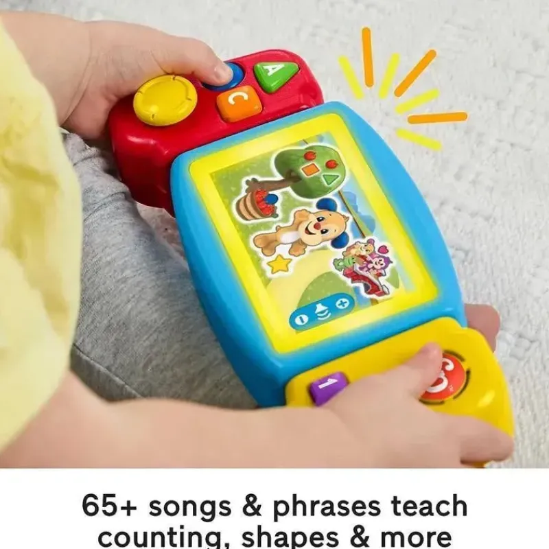 Fisher-Price Toys For 0-12 Months*Fisher Price - Laugh & Learn Baby & Toddler Toy Twist & Learn Gamer Pretend Video Game With Lights & Music
