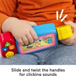Fisher-Price Toys For 0-12 Months*Fisher Price - Laugh & Learn Baby & Toddler Toy Twist & Learn Gamer Pretend Video Game With Lights & Music