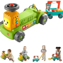 Fisher-Price Gift For Toddler*Fisher Price - Laugh & Learn 4-in-1 Farm to Market Tractor
