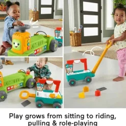 Fisher-Price Gift For Toddler*Fisher Price - Laugh & Learn 4-in-1 Farm to Market Tractor