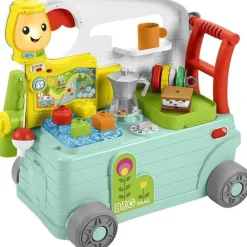 Fisher-Price Toys For 2 Year Old|Gift For Toddler*Fisher Price - Laugh & Learn Toy 3-in-1 On-the-Go Camper Walker & Activity Center