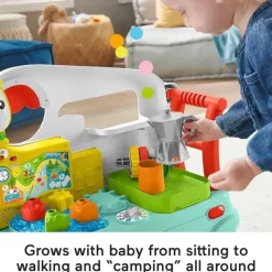 Fisher-Price Toys For 2 Year Old|Gift For Toddler*Fisher Price - Laugh & Learn Toy 3-in-1 On-the-Go Camper Walker & Activity Center