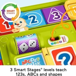Fisher-Price Toys For 2 Year Old|Gift For Toddler*Fisher Price - Laugh & Learn Toy Puppy’s Game Activity Board with Smart Stages Learning Content