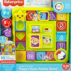 Fisher-Price Toys For 2 Year Old|Gift For Toddler*Fisher Price - Laugh & Learn Toy Puppy’s Game Activity Board with Smart Stages Learning Content
