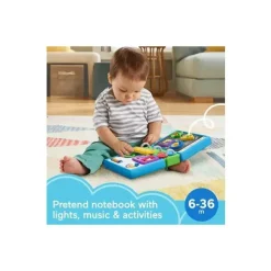 Fisher-Price Pretend Play|Toys For 2 Year Old*Fisher Price - Learning Notebook Laugh & Learn Schoolbook - Baby Toy