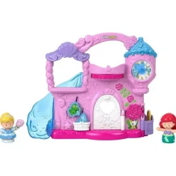 Fisher-Price Disney Princess|Playtime Gift Set*Fisher Price - Little People Toddler Toy Disney Princess Play & Go Castle Portable Playset with Ariel & Cinderella