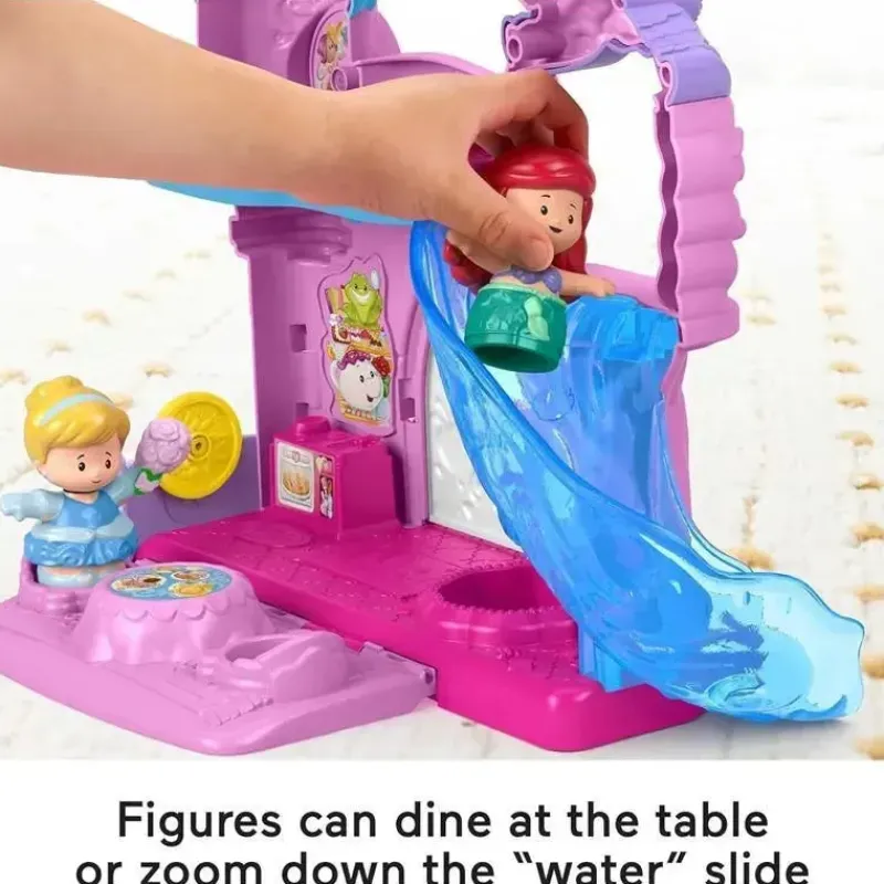 Fisher-Price Disney Princess|Playtime Gift Set*Fisher Price - Little People Toddler Toy Disney Princess Play & Go Castle Portable Playset with Ariel & Cinderella