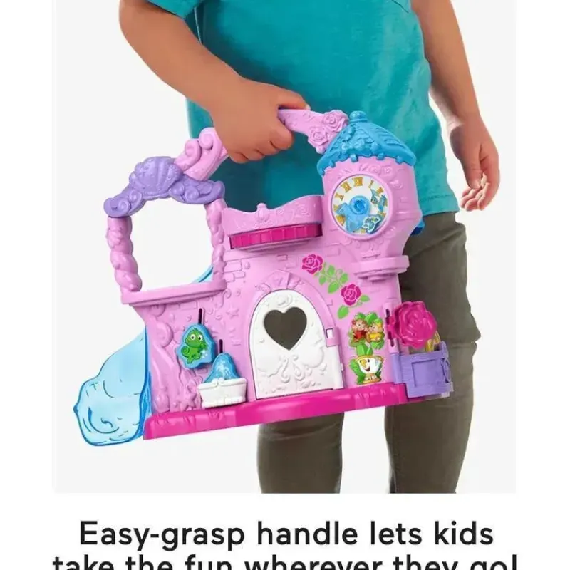 Fisher-Price Disney Princess|Playtime Gift Set*Fisher Price - Little People Toddler Toy Disney Princess Play & Go Castle Portable Playset with Ariel & Cinderella