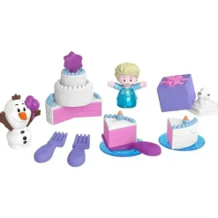 Fisher-Price Frozen|Playtime Gift Set*Fisher Price - Little People Toddler Toys Disney Frozen Elsa & Olaf’s Party 12-Piece Playset
