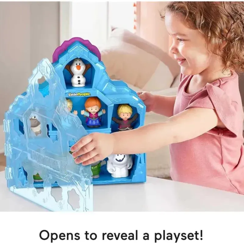 Fisher-Price Dolls*Fisher Price - Little People Frozen Figs 10Th Anv Carry Case
