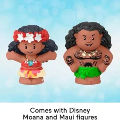 Fisher-Price Disney Princess*Fisher Price - Little People Toddler Toys Disney Princess Moana & Maui’s Canoe Sail Boat with 2 Figures