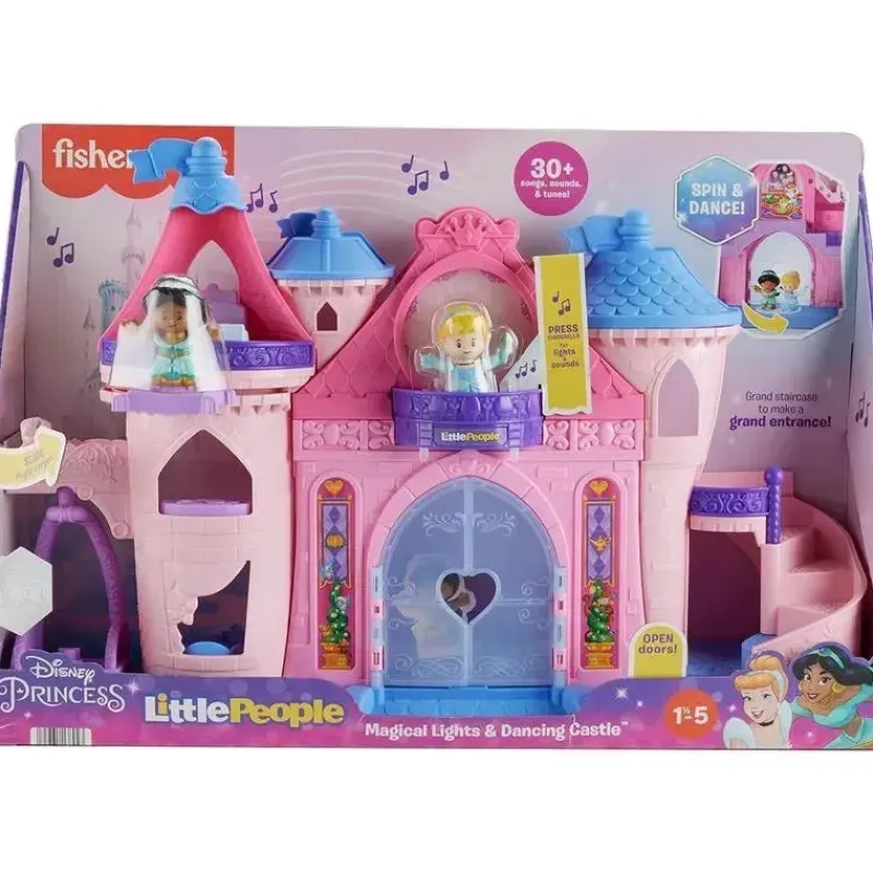 Fisher-Price Disney Princess|Playtime Gift Set*Fisher Price - Little People Toddler Playset Disney Princess Magical Lights & Dancing Castle Musical