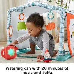 Fisher-Price Playmats & Gyms|Toys For 0-12 Months*Fisher Price - Playmat 3-In-1 Crawl & Play Activity Gym