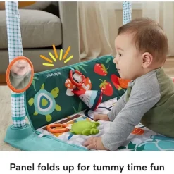 Fisher-Price Playmats & Gyms|Toys For 0-12 Months*Fisher Price - Playmat 3-In-1 Crawl & Play Activity Gym