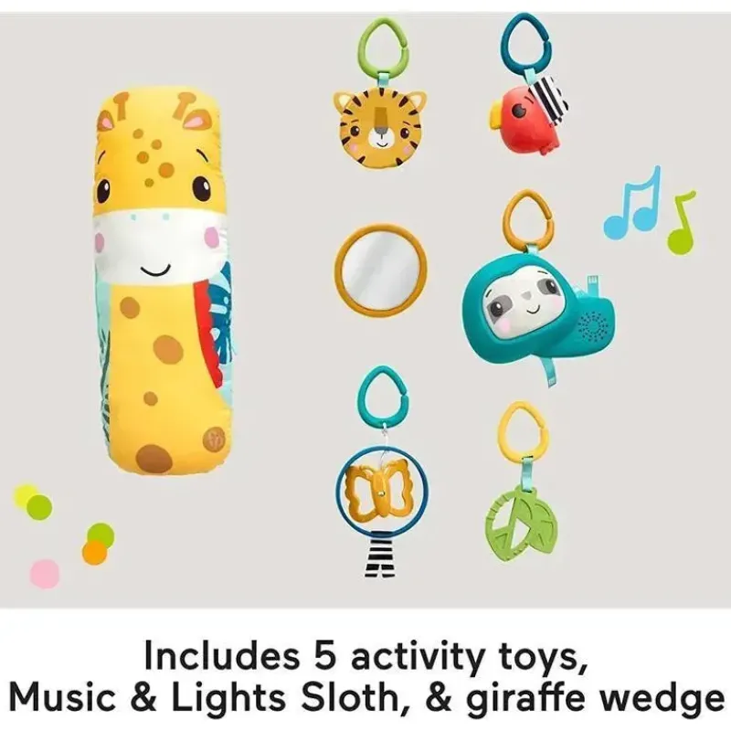 Fisher-Price Playmats & Gyms*Fisher Price - Playmat 3-In-1 Rainforest Sensory Gym