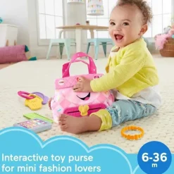 Fisher-Price Toys For 2 Year Old|Gift For Toddler*Fisher Price - Smart Purse Learning Toy with Lights Music