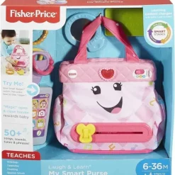 Fisher-Price Toys For 2 Year Old|Gift For Toddler*Fisher Price - Smart Purse Learning Toy with Lights Music
