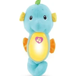 Fisher-Price Gift For Baby|Soothers & Sound Machines*Fisher Price - Soothe 'N Glow, Seahorse Blue