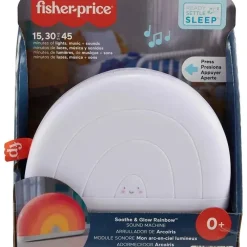 Fisher-Price Toys For 0-12 Months*Fisher Price - Sound Machine Soothe & Glow Rainbow With Lights