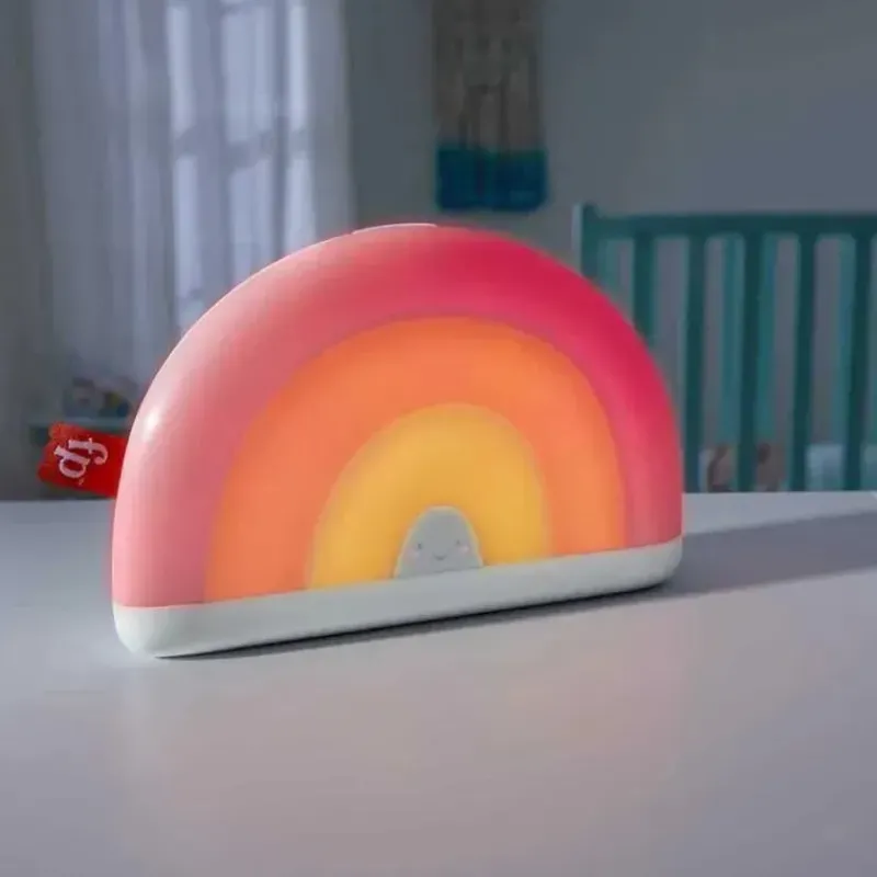 Fisher-Price Toys For 0-12 Months*Fisher Price - Sound Machine Soothe & Glow Rainbow With Lights