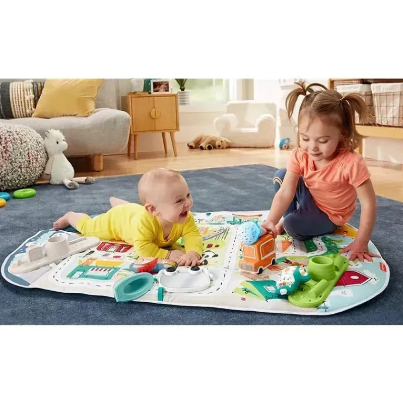 Fisher-Price Playmats & Gyms|Toys For 0-12 Months*Fisher Price Activity City Gymto Jumbo Play Mat