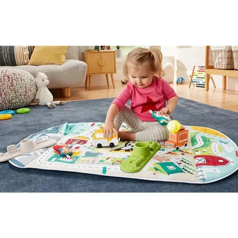 Fisher-Price Playmats & Gyms|Toys For 0-12 Months*Fisher Price Activity City Gymto Jumbo Play Mat