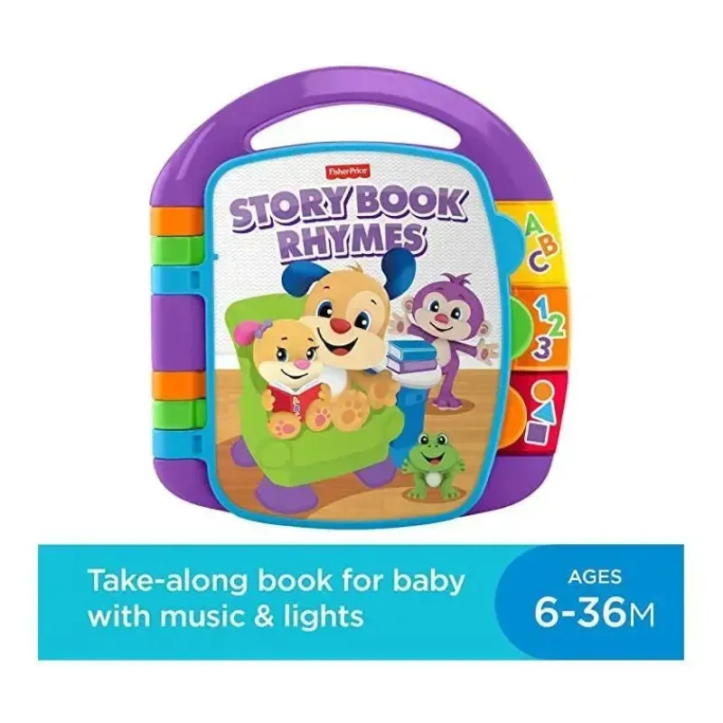 Fisher-Price Books, Music & Dvds|Gift For Baby*Fisher Price Laugh & Learn Storybook Rhymes