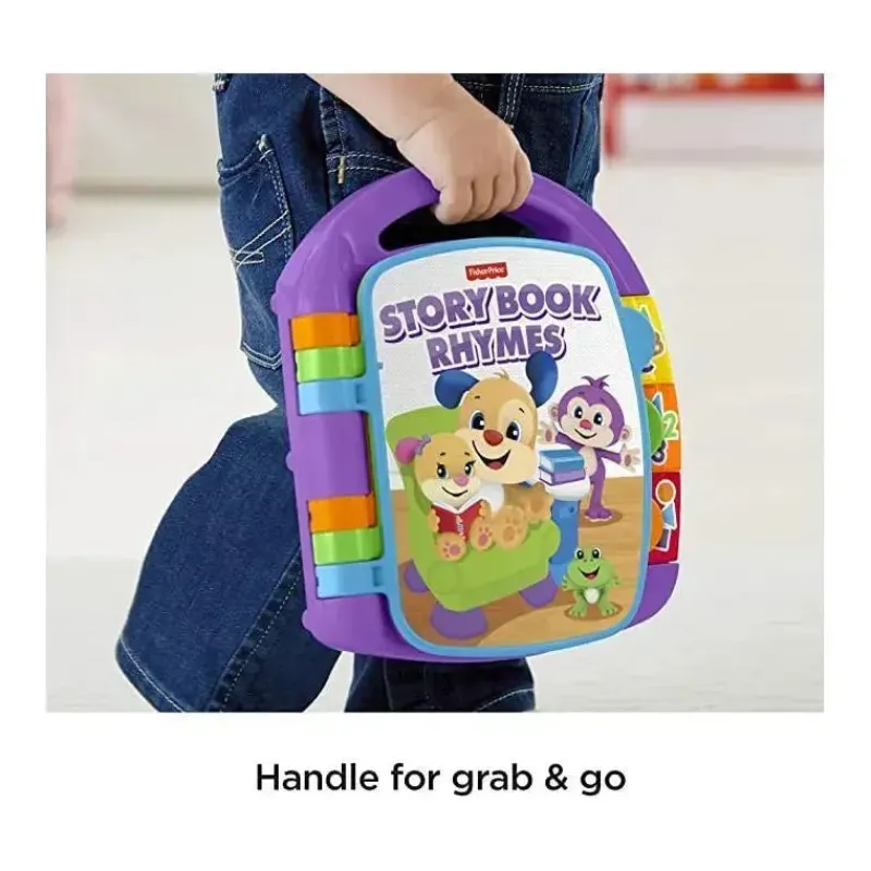 Fisher-Price Books, Music & Dvds|Gift For Baby*Fisher Price Laugh & Learn Storybook Rhymes