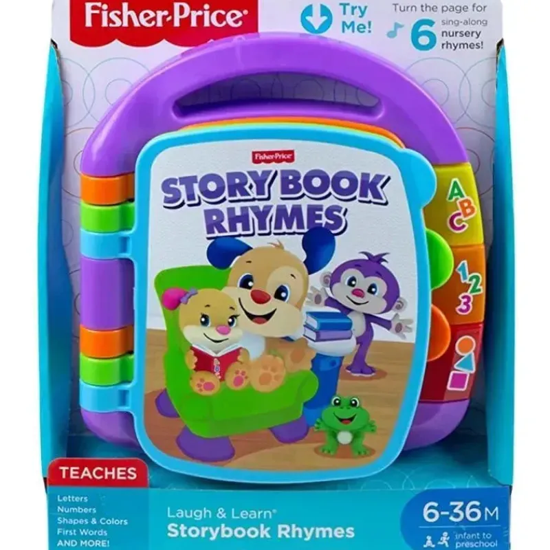 Fisher-Price Books, Music & Dvds|Gift For Baby*Fisher Price Laugh & Learn Storybook Rhymes