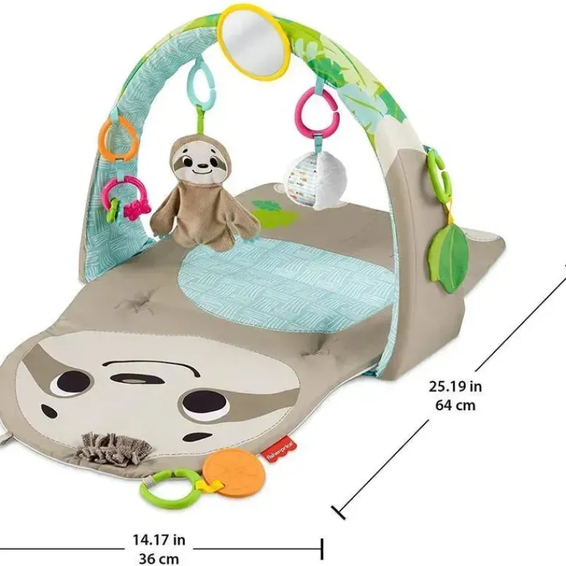 Fisher-Price Gifts Over $50*Fisher Price Ready to Hang Sensory Sloth Infant Gym