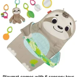 Fisher-Price Gifts Over $50*Fisher Price Ready to Hang Sensory Sloth Infant Gym