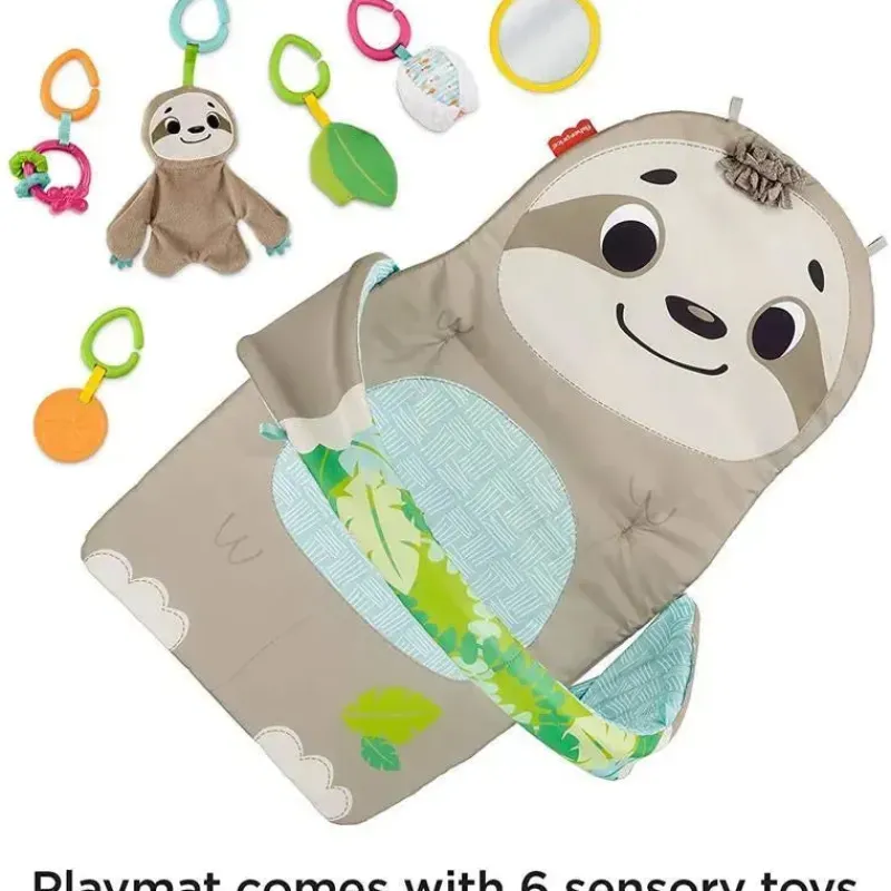 Fisher-Price Gifts Over $50*Fisher Price Ready to Hang Sensory Sloth Infant Gym