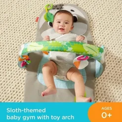 Fisher-Price Gifts Over $50*Fisher Price Ready to Hang Sensory Sloth Infant Gym