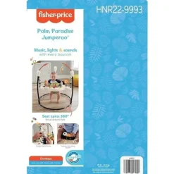 Fisher-Price Activity Centers & Jumpers*- Baby Bouncer Palm Paradise Jumperoo Activity Center with Music Lights Sounds and Developmental Toys?