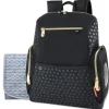 Fisher-Price Diaper Backpacks*- Fashion Backpack Diaper Bag, Fastfinder pocket system, Black